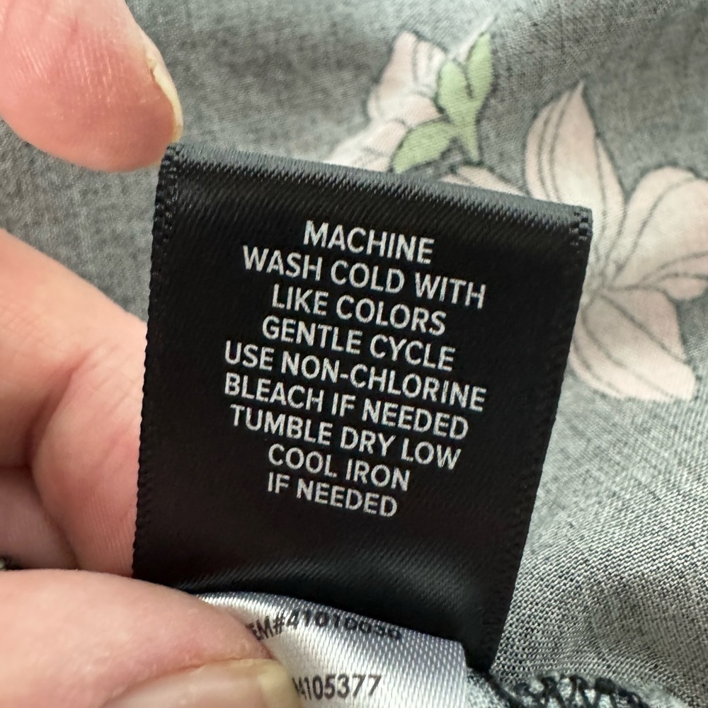 Torrid Black Floral Midi Dress Size 10 - Picture 9 of 10